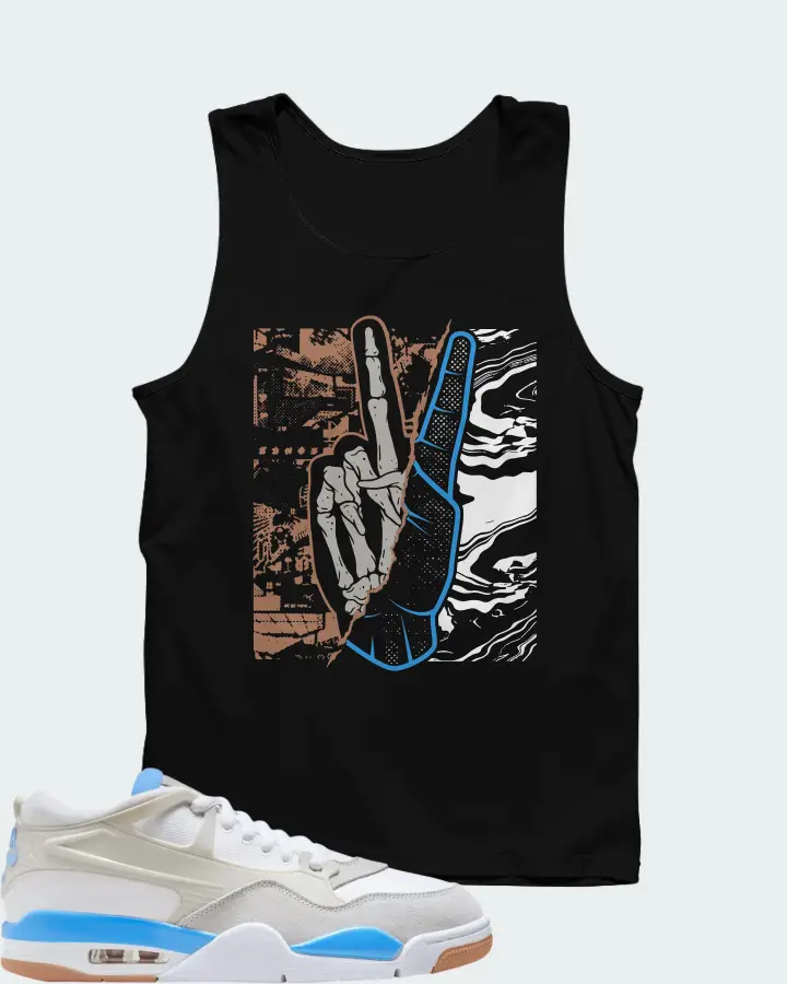 Air Jordan 4 RM University Blue Matching Tank Top