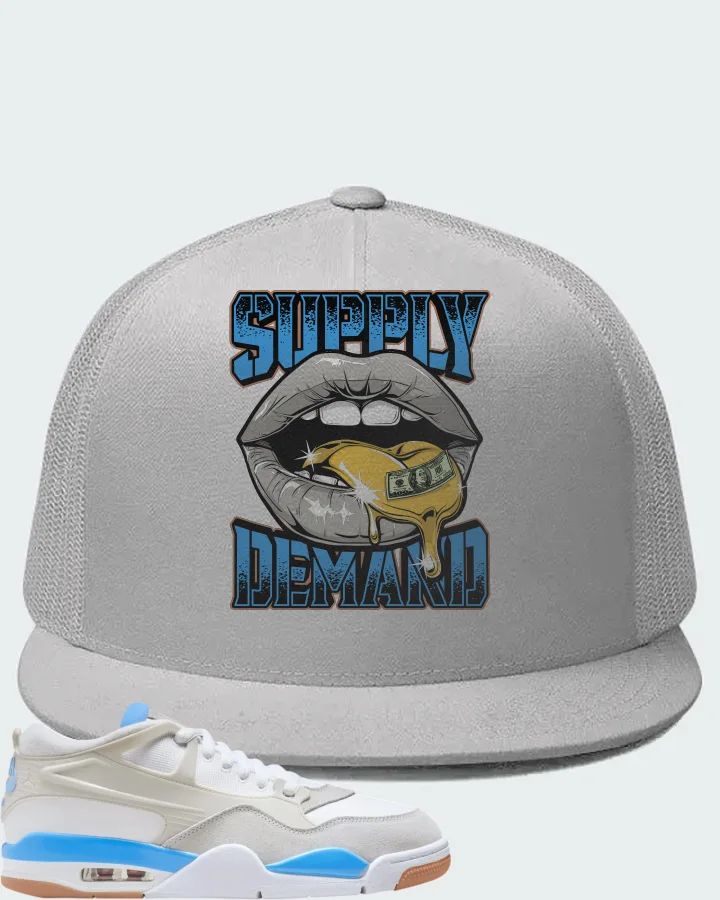 Air Jordan 4 RM University Blue Matching Hat
