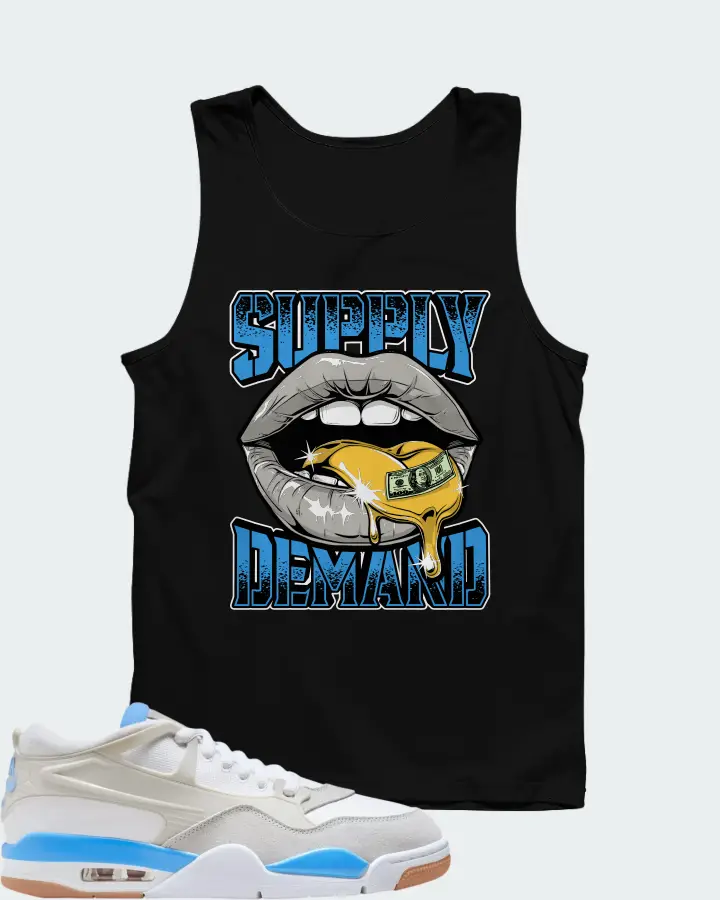 Air Jordan 4 RM University Blue Matching Tank Top
