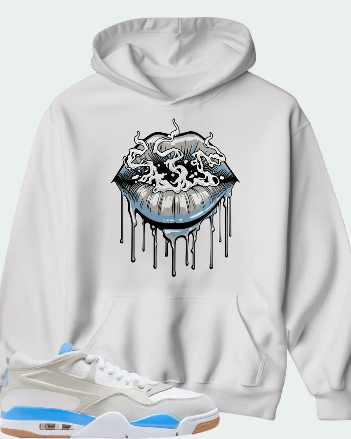 Air Jordan 4 RM University Blue Matching Hoodie