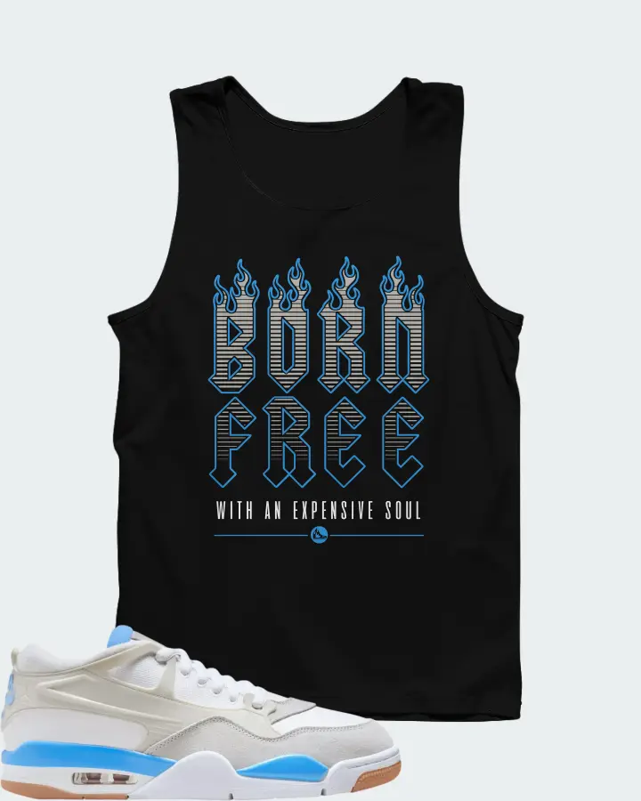 Air Jordan 4 RM University Blue Matching Tank Top
