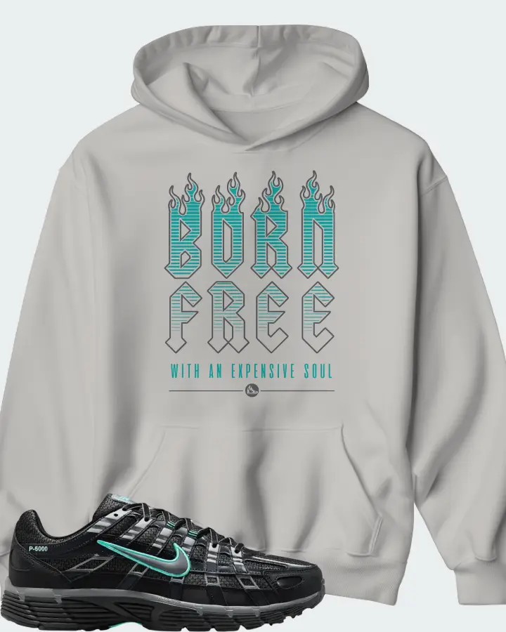 Nike P-6000 Black Hyper Turquoise Matching Hoodie