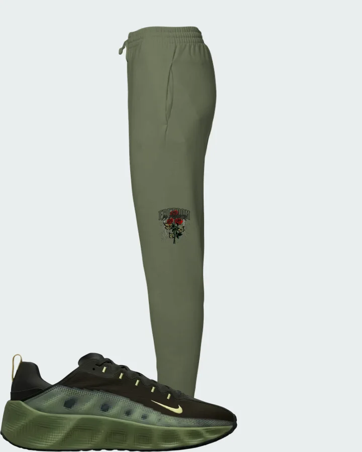 Nike Ava Rover Sequoia Soft Yellow Matching Joggers