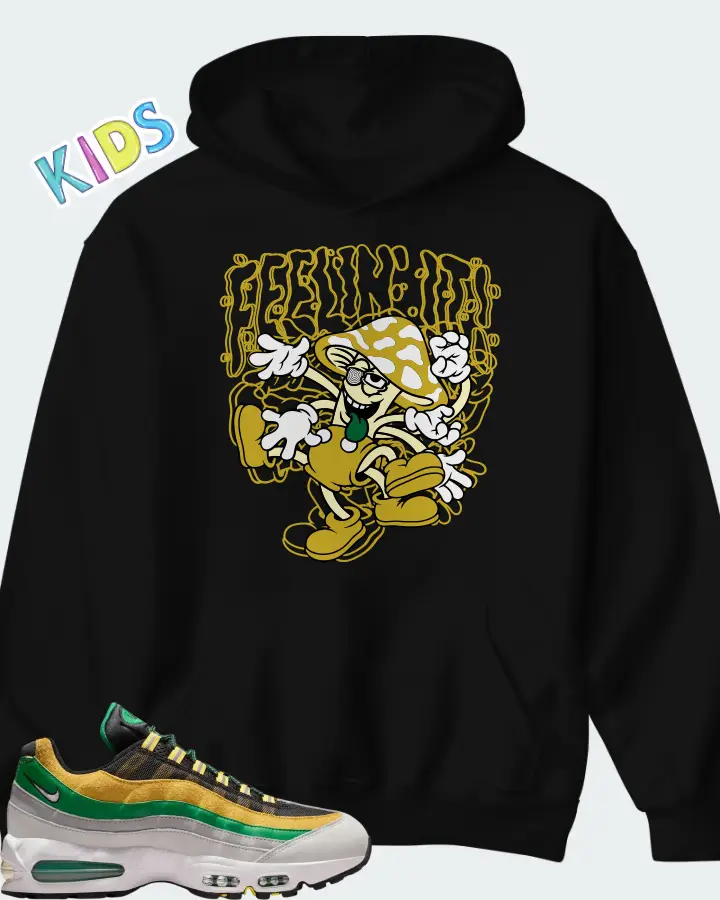 Nike Air Max 95 Yardrunners Pack - Norfolk State Matching Kid's Hoodie