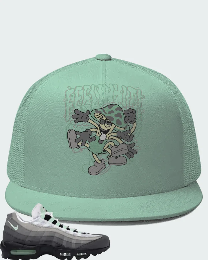 Nike Air Max 95 Big Bubble - Fresh Mint Matching Hat