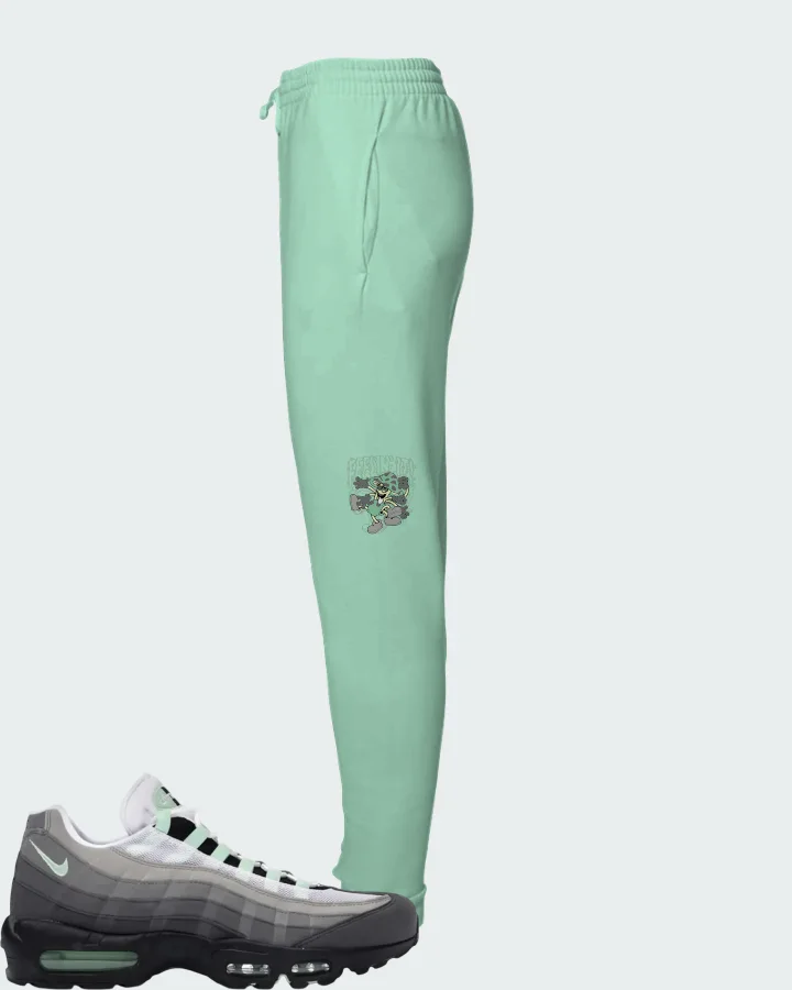 Nike Air Max 95 Big Bubble - Fresh Mint Matching Joggers