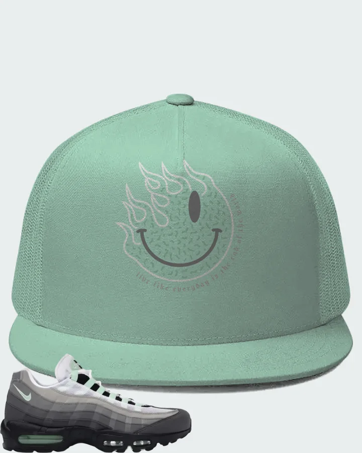 Nike Air Max 95 Big Bubble - Fresh Mint Matching Hat