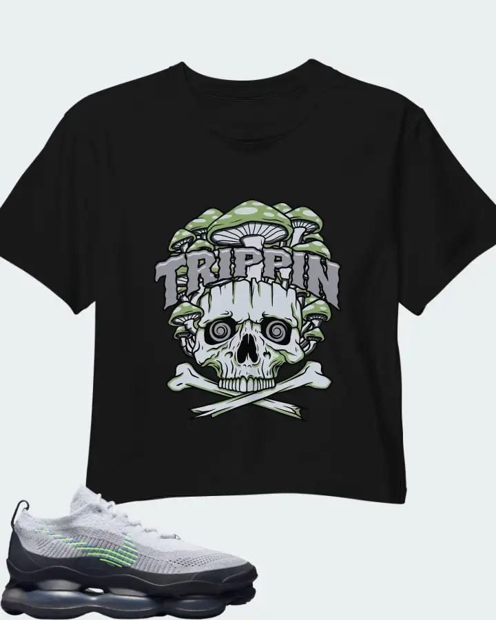 Nike Air Max Scorpion FK Wolf Grey Matching Crop Top