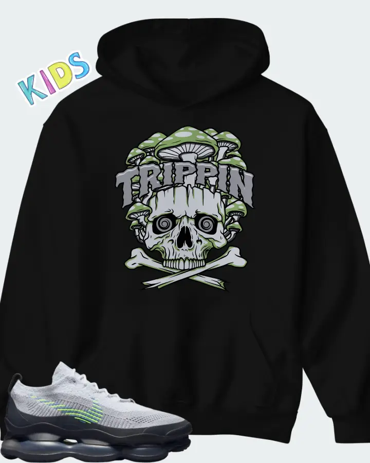 Nike Air Max Scorpion FK Wolf Grey Matching Kid's Hoodie