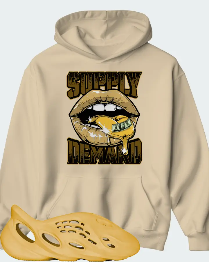Yeezy Foam Runner Ochre Matching Hoodie