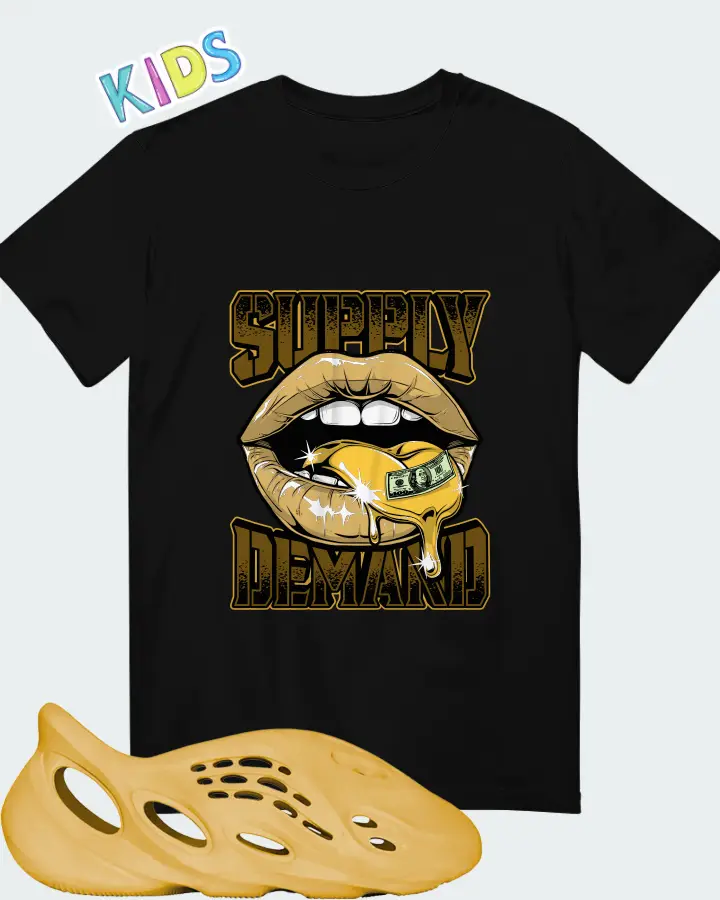 Yeezy Foam Runner Ochre Matching Kid's T-Shirt