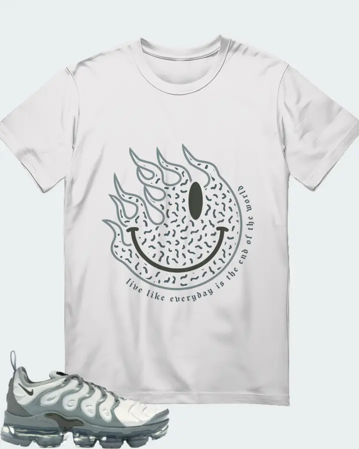 Nike Air VaporMax Plus Light Silver Mica Green (Women's) Matching T-Shirt