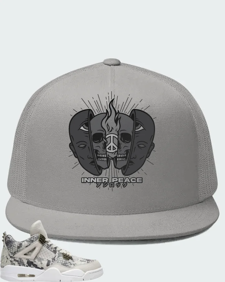 Air Jordan 4 Retro Snakeskin Matching Hat