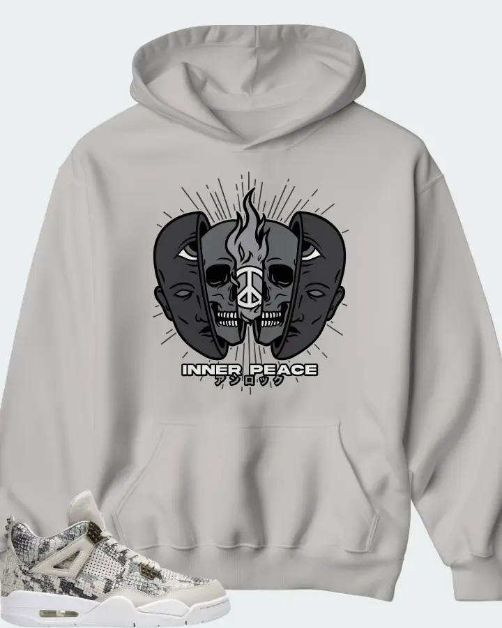 Air Jordan 4 Retro Snakeskin Matching Hoodie
