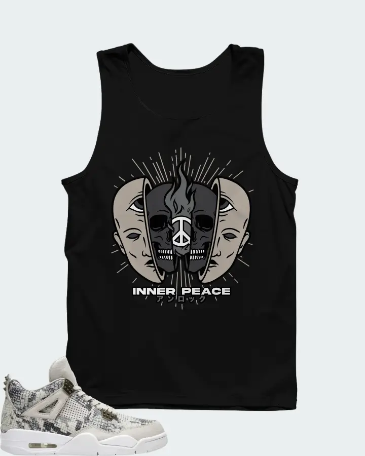 Air Jordan 4 Retro Snakeskin Matching Tank Top