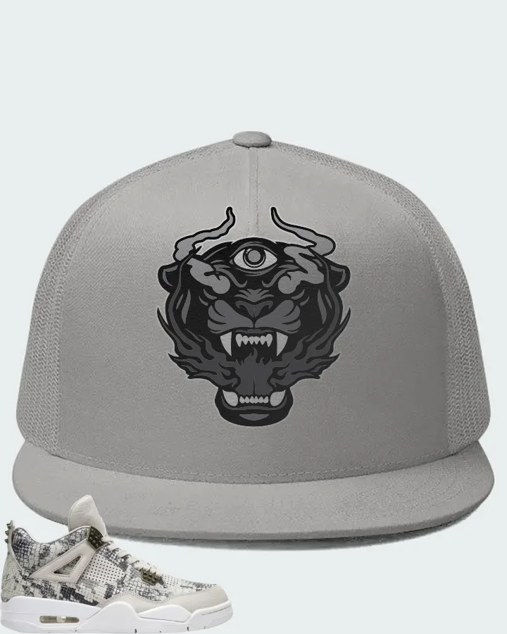 Air Jordan 4 Retro Snakeskin Matching Hat
