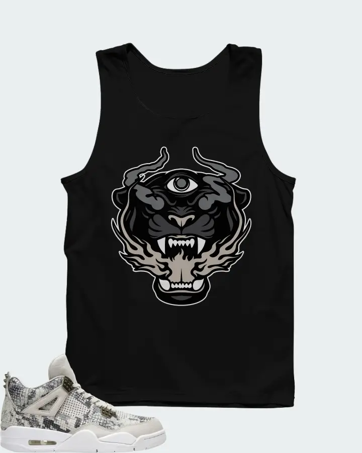 Air Jordan 4 Retro Snakeskin Matching Tank Top