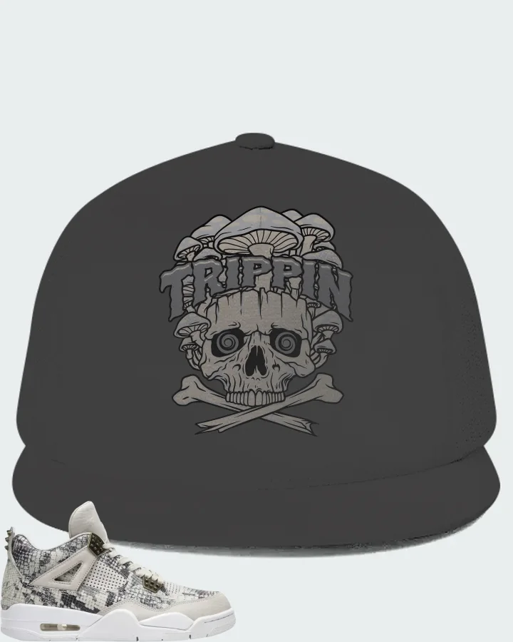 Air Jordan 4 Retro Snakeskin Matching Hat