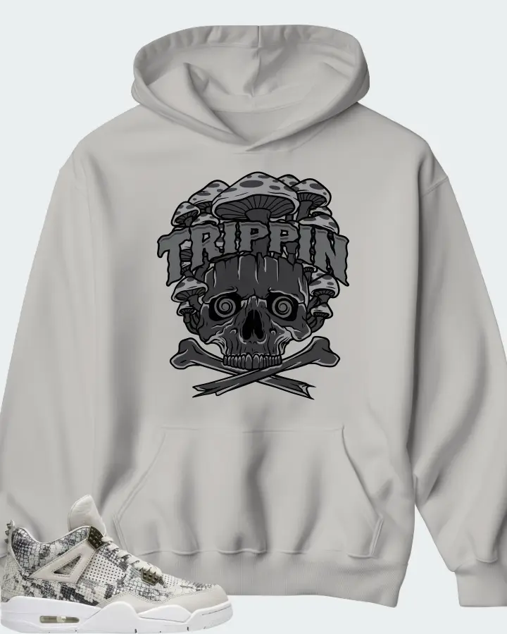 Air Jordan 4 Retro Snakeskin Matching Hoodie