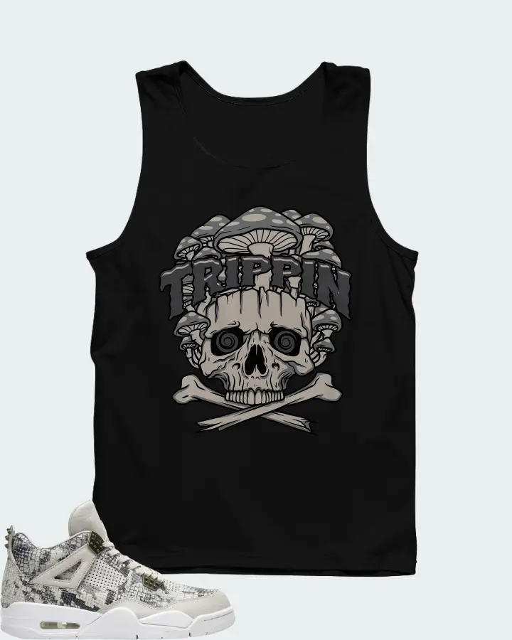 Air Jordan 4 Retro Snakeskin Matching Tank Top