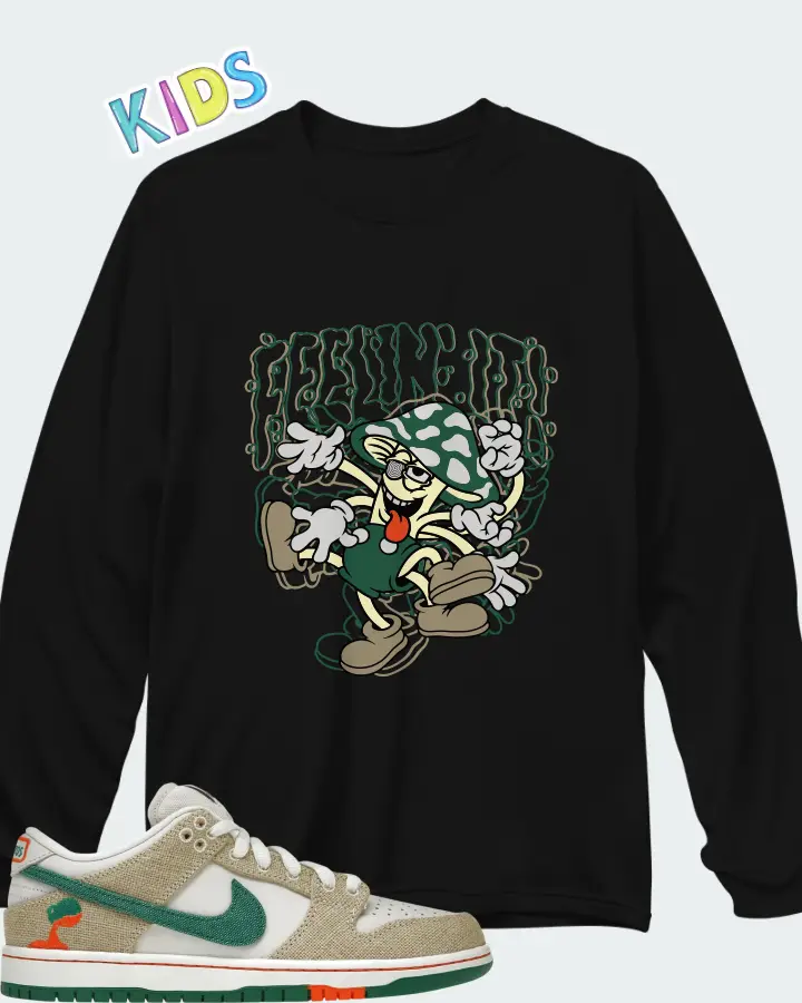 Jarritos x Nike Dunk Low SB Matching Kid's Long Sleeve T-Shirt