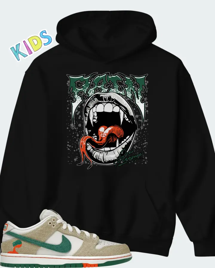 Jarritos x Nike Dunk Low SB Matching Kid's Hoodie