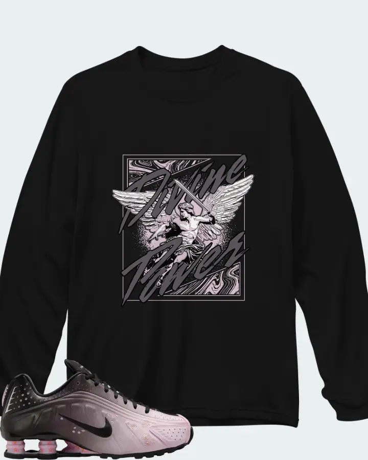Nike Shox R4 Sakura Matching Long Sleeve T-Shirt