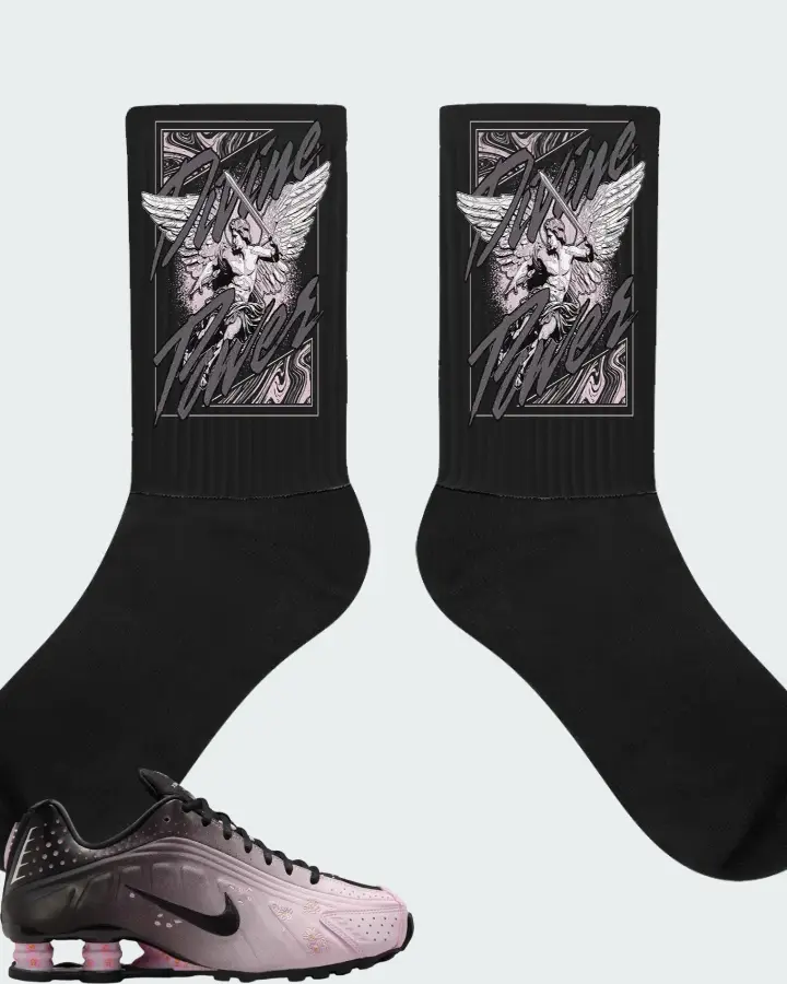 Nike Shox R4 Sakura Matching Socks