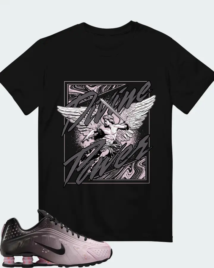 Nike Shox R4 Sakura Matching T-Shirt