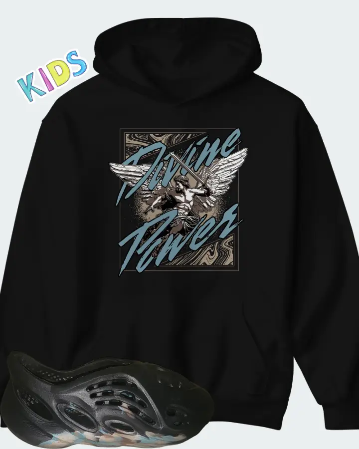 adidas Yeezy Foam Runner Custom Matching Kid's Hoodie