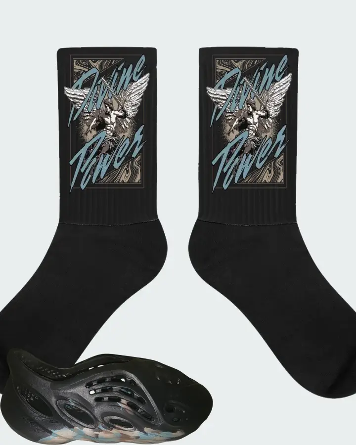 adidas Yeezy Foam Runner Custom Matching Socks