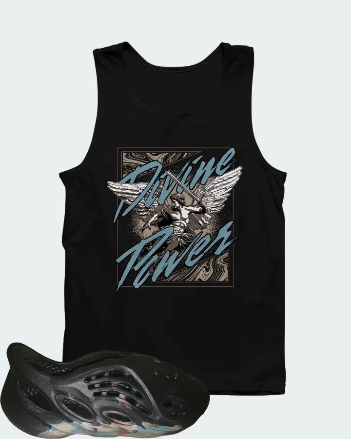 adidas Yeezy Foam Runner Custom Matching Tank Top