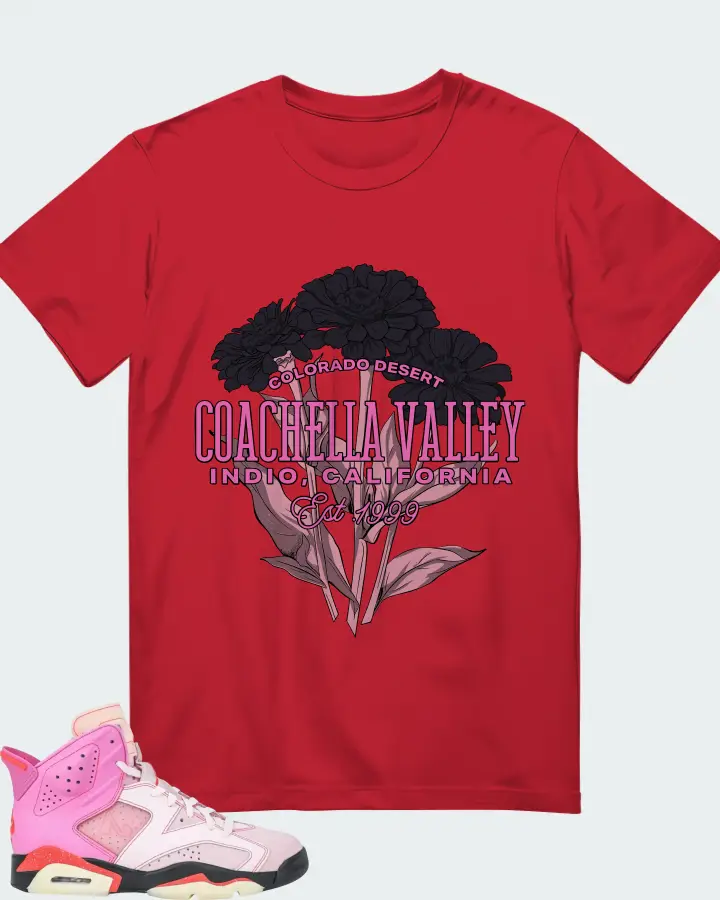 Awake NY x Air Jordan 6 Retro Playful Pink Matching T-Shirt