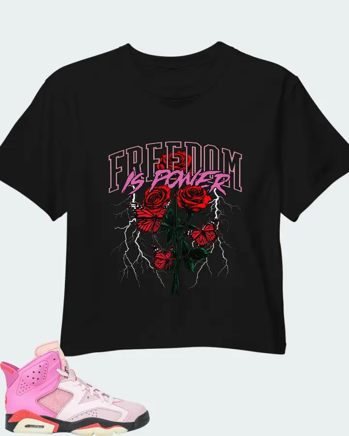 Awake NY x Air Jordan 6 Retro Playful Pink Matching Crop Top