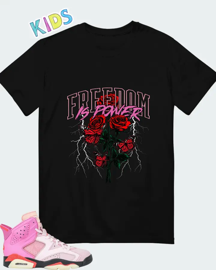 Awake NY x Air Jordan 6 Retro Playful Pink Matching Kid's T-Shirt