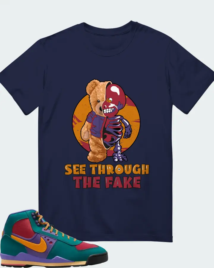Nike Baltoro Bright Spruce Kumquat matching t-shirt