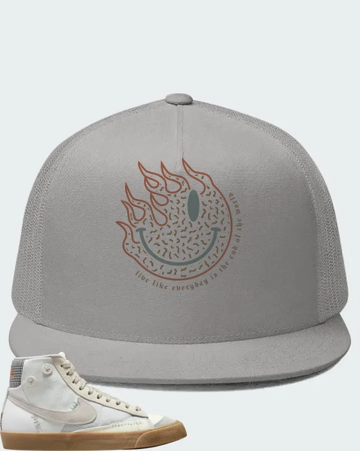 Nike Blazer Mid '77 LX Voodoo - Sail Grey Matching Hat