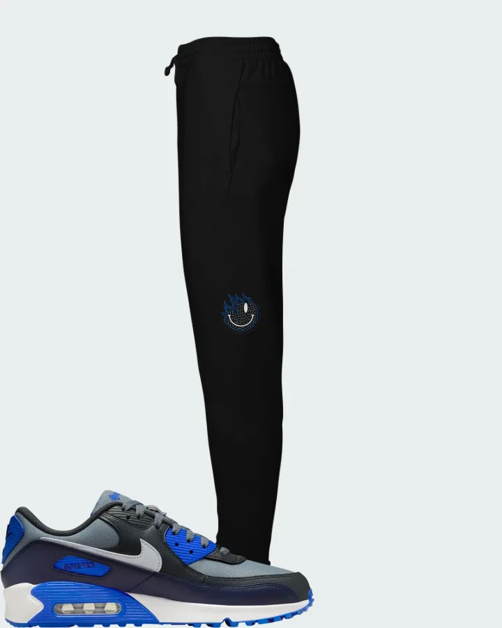 Nike Air Max 90 Gore Tex Cool Grey Racer Blue Matching Joggers