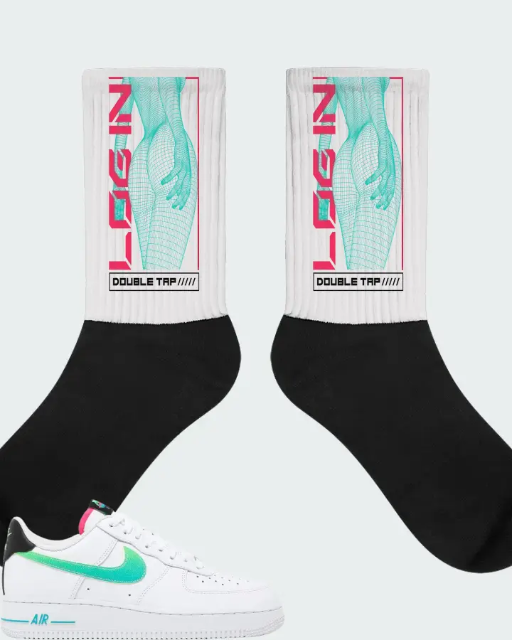 Socks in White