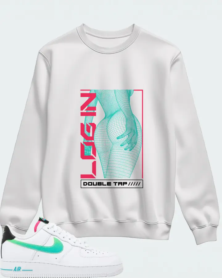 Sweatshirt in White