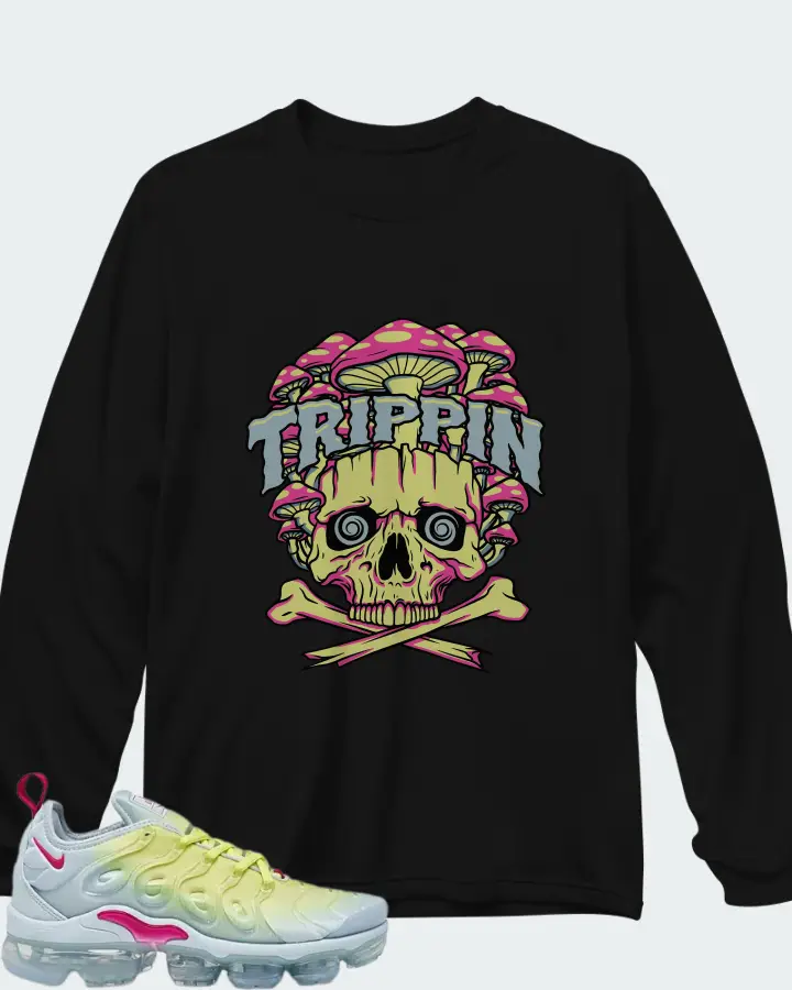 Nike Air Vapormax Plus Blue Tint Lemon Twist (Women's) Matching Long Sleeve T-Shirt