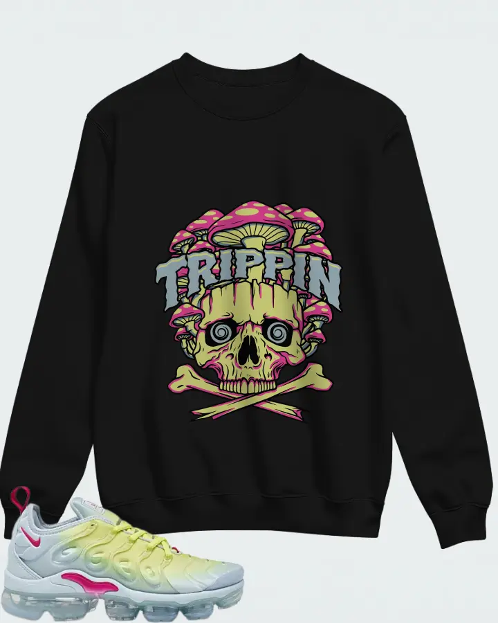 Nike Air Vapormax Plus Blue Tint Lemon Twist (Women's) Matching Sweatshirt