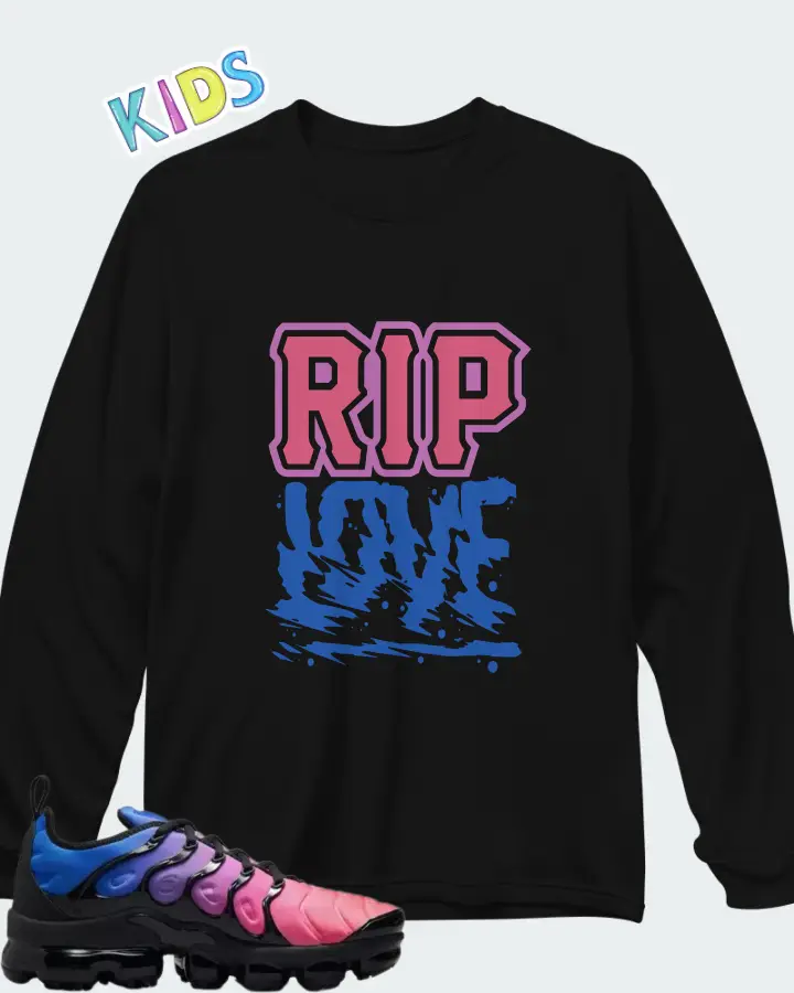 Nike Air VaporMax Plus Cotton Candy (Women's) Matching Kid's Long Sleeve T-Shirt
