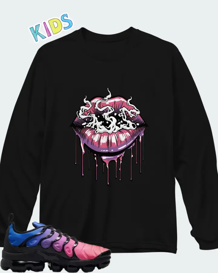 Nike Air VaporMax Plus Cotton Candy (Women's) Matching Kid's Long Sleeve T-Shirt