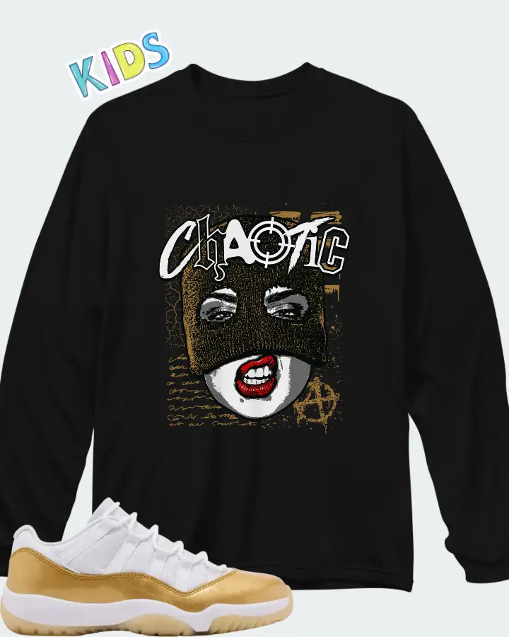 Air Jordan 11 Low Mother's Day Matching Kid's Long Sleeve T-Shirt