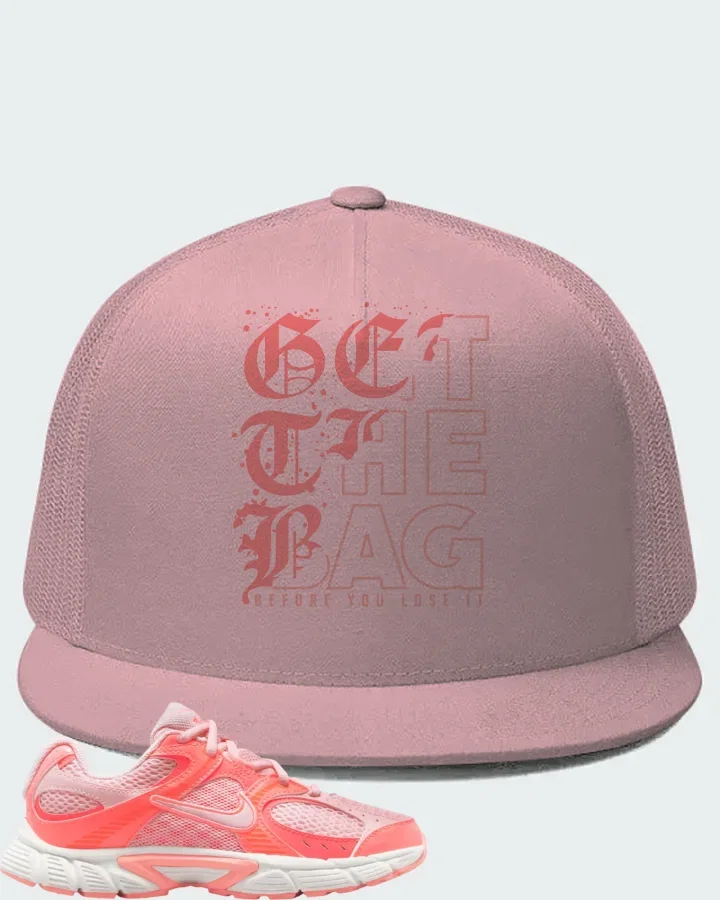 Nike V5 RNR Pink Bloom Hot Lava Matching Hat