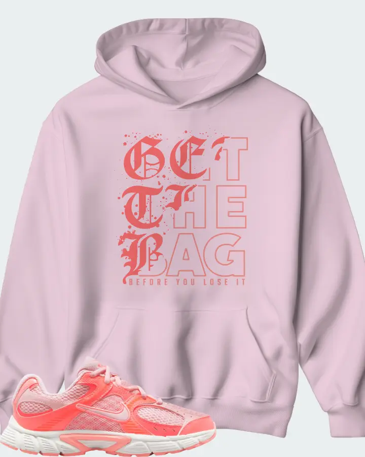 Nike V5 RNR Pink Bloom Hot Lava Matching Hoodie