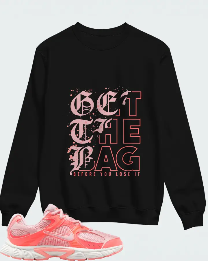 Nike V5 RNR Pink Bloom Hot Lava Matching Sweatshirt