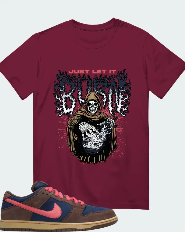 Nike Dunk Low SB Baroque Brown Adobe Matching T-Shirt