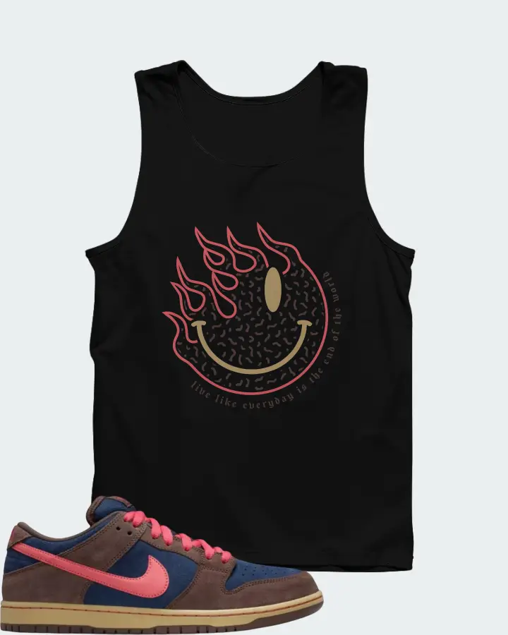 Nike Dunk Low SB Baroque Brown Adobe Matching Tank Top
